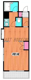 東京都新宿区西新宿3【マンション】の間取り