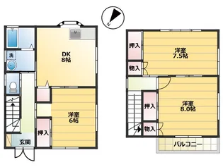 クレアの間取り