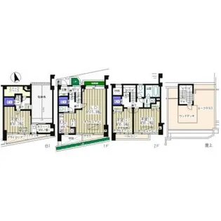 東京都世田谷区等々力4【一戸建】の間取り
