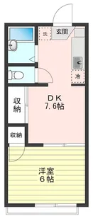 パールハイム【1階】の間取り