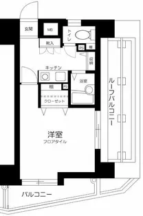 東京都新宿区上落合2【マンション】の間取り