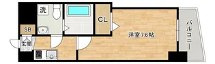 大阪府大阪市天王寺区上汐5【マンション】の間取り