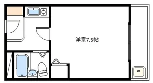 リエール北野【3階】の間取り