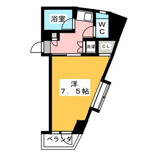 キャッスル上石神井【3階】の間取り