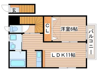 LienI【2階】の間取り