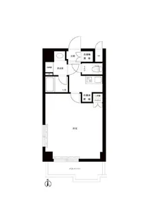 ルーブル南麻布【11階】の間取り