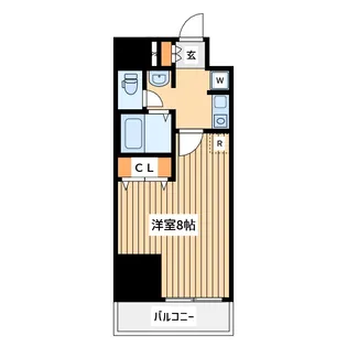 リヴェールハウス八王子【10階】の間取り