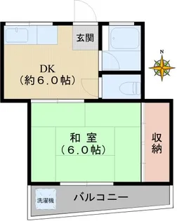 シャトー474【4階】の間取り