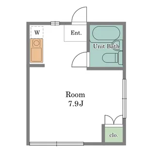 ミヤビハイツ【1階】の間取り