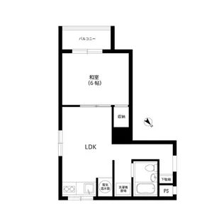 東京都杉並区高円寺南4【マンション】の間取り