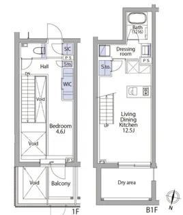 イプセ代々木上原レジデンスの間取り
