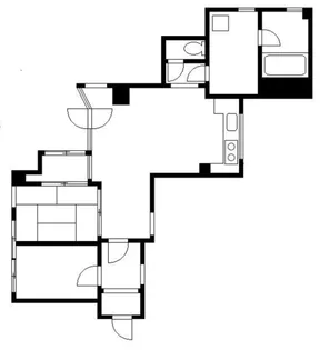 キマイラビル【1階】の間取り