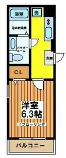 代々木パークハイム【1階】の間取り