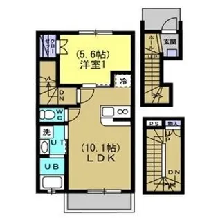 グランフロント大和【3階】の間取り