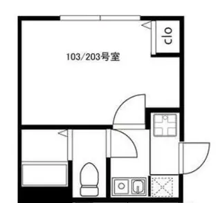 エスペランサ氷川台【1階】の間取り