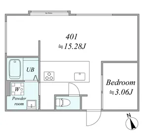 trias341【4階】の間取り