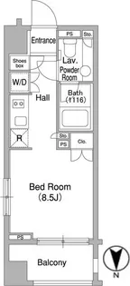 コンフォリア大森DEUX【3階】の間取り