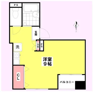 新潟管財2号館ビル【6階】の間取り