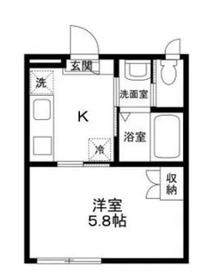 プロムナードレジデンス【2階】の間取り