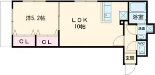 Lien Sant’a【1階】の間取り