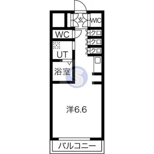 アークアベニュー梅田北【6階】の間取り