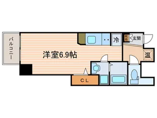 Art de vivre 四条【5階】の間取り