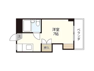 十日市ゴトービル【5階】の間取り