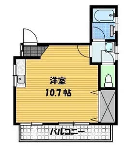 竹内ビル【5階】の間取り