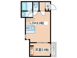 ウィルシャーレジデンス【3階】の間取り