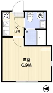 グロリア小岩【3階】の間取り