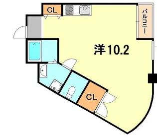 平野レジデンス【2階】の間取り
