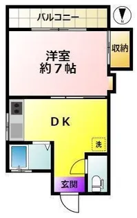 小川方【2階】の間取り