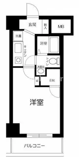 パーク・ノヴァ横浜・弐番館【5階】の間取り
