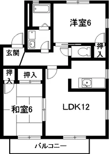 グレイスアメニティー【1階】の間取り