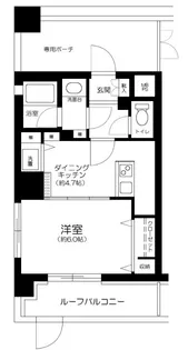 ライオンズステーションプラザ大山【4階】の間取り