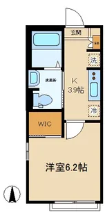 ル・フレール原町II【1階】の間取り