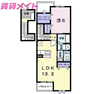 サニー【2階】の間取り