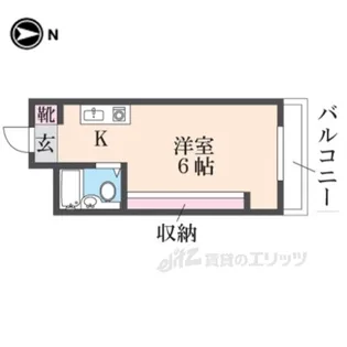 メゾン若江【2階】の間取り