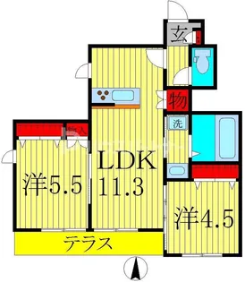 メゾン マスダ【1階】の間取り