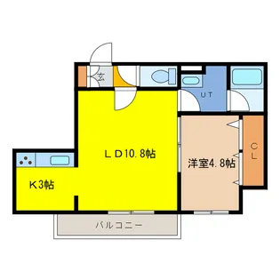 Casa del Sol【2階】の間取り