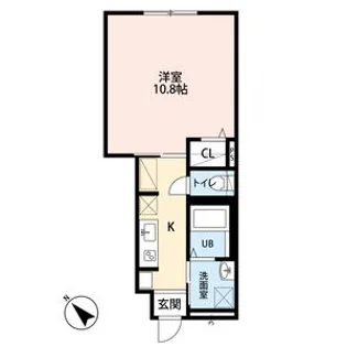 メゾンドプルーン北山【1階】の間取り