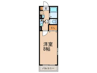 アミリティマンション【1階】の間取り