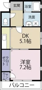 メゾンHIMENO【2階】の間取り