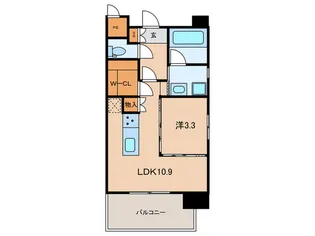 REGARIA MIHAGINO CENTER MARKS【4階】の間取り