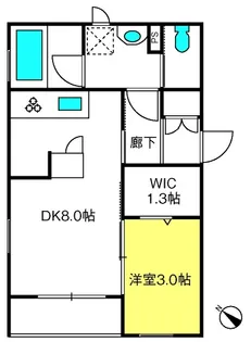 パーシモン2【1階】の間取り