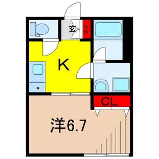 J’s 6348【2階】の間取り