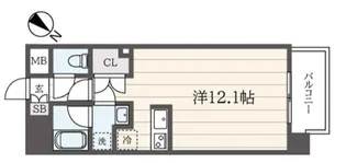 L-Flat横浜大通り公園【2階】の間取り
