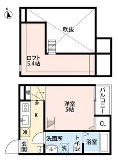 KAHALE八千代A【1階】の間取り