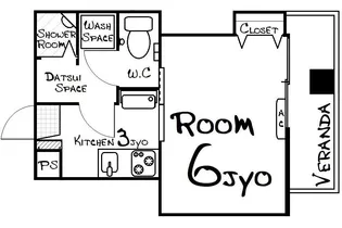 オリオン自動車ビル【3階】の間取り