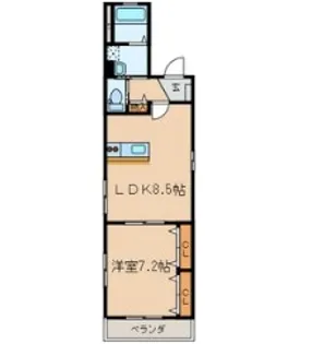 アーク池袋【4階】の間取り